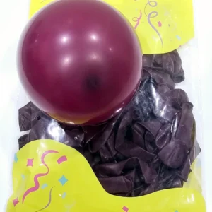 Retro Wine Red Jeso Balloon